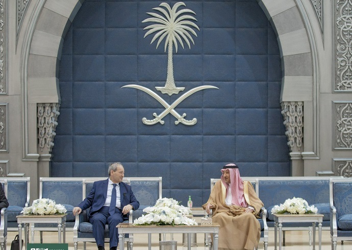 اولین دیدار وزیر خارجه سوریه از عربستان پس از ۱۱ سال