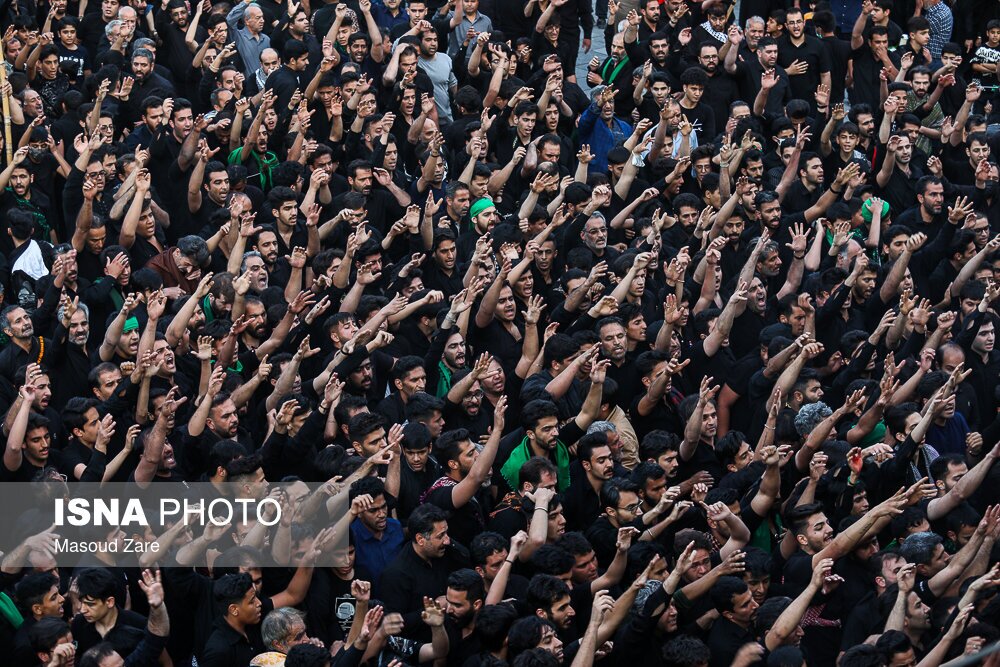 تصاویر: آیین نخل گردانی به مناسبت شهادت امیرالمومنین(ع) - یزد