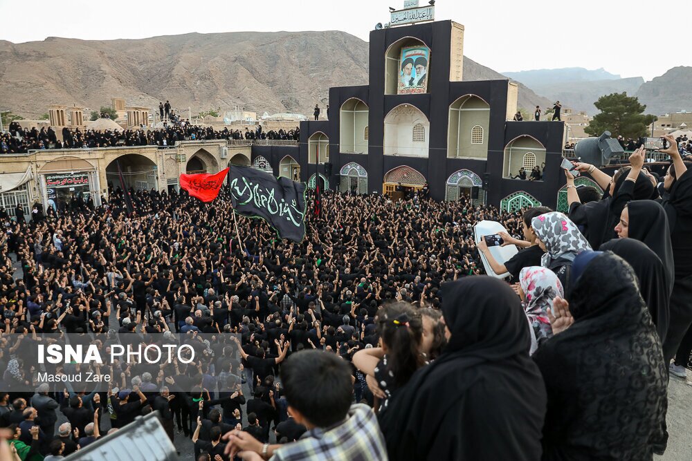 تصاویر: آیین نخل گردانی به مناسبت شهادت امیرالمومنین(ع) - یزد