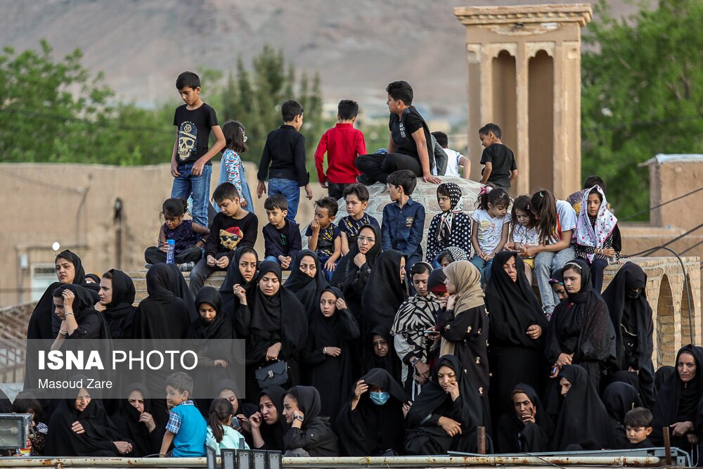 تصاویر: آیین نخل گردانی به مناسبت شهادت امیرالمومنین(ع) - یزد