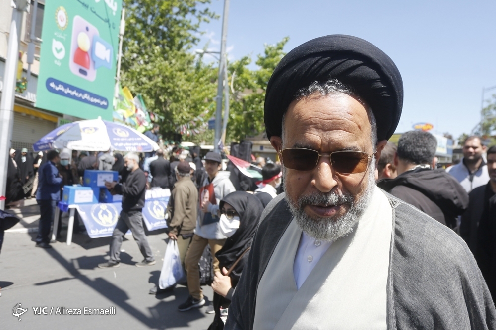 تصاویر: راهپیمایی روز قدس ۱۴۰۲ - تهران