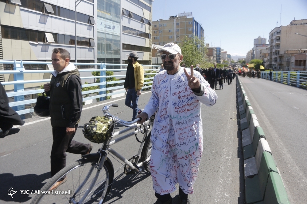 تصاویر: راهپیمایی روز قدس ۱۴۰۲ - تهران