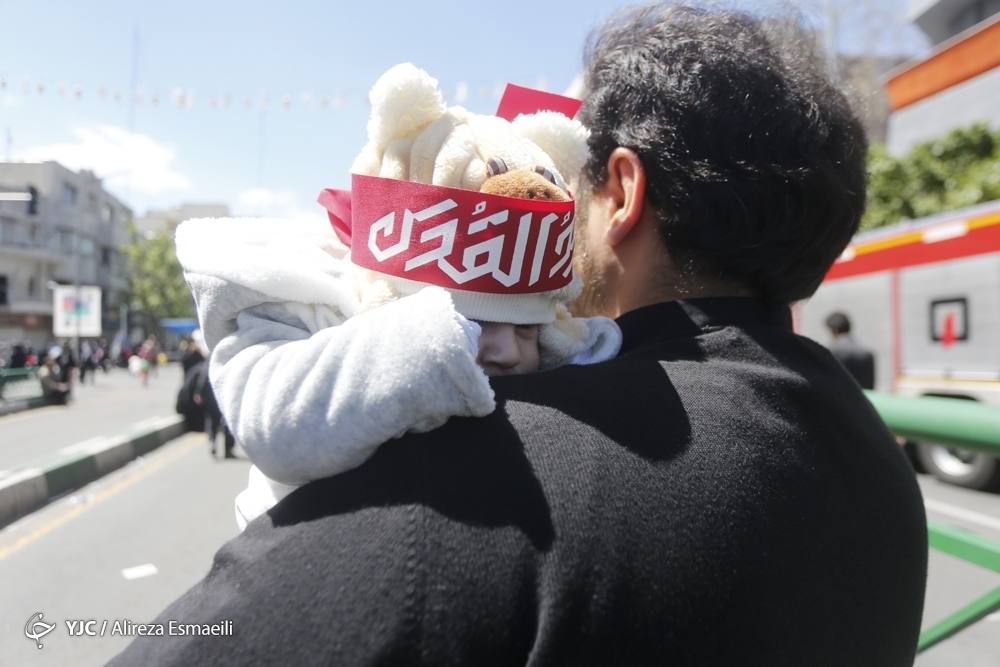 تصاویر: راهپیمایی روز قدس ۱۴۰۲ - تهران