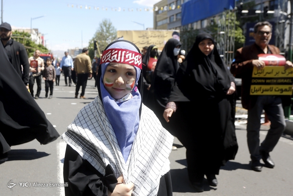 تصاویر: راهپیمایی روز قدس ۱۴۰۲ - تهران