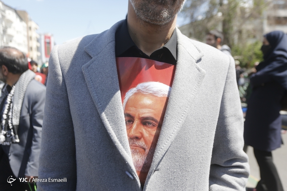 تصاویر: راهپیمایی روز قدس ۱۴۰۲ - تهران