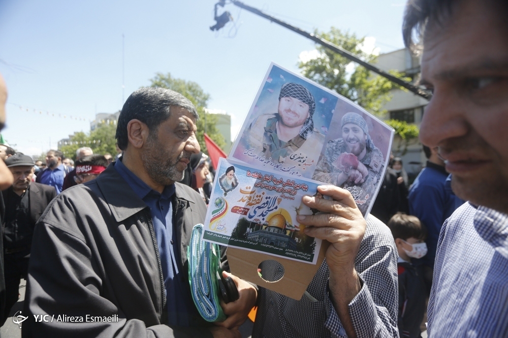 تصاویر: راهپیمایی روز قدس ۱۴۰۲ - تهران