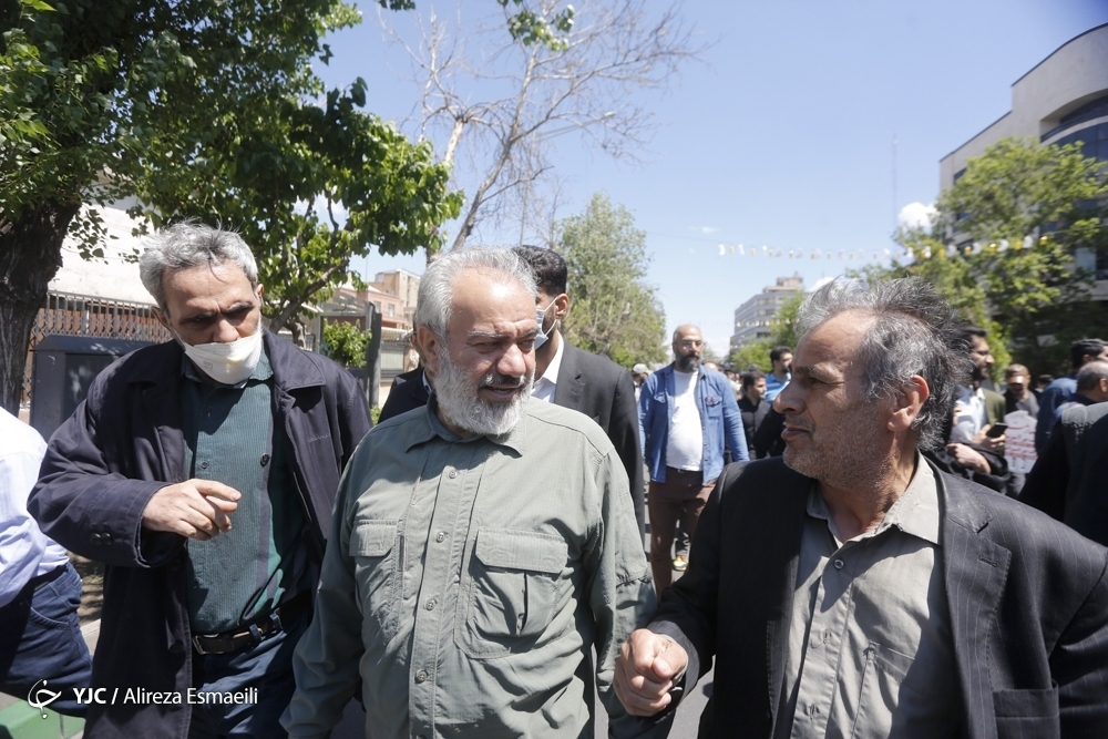 تصاویر: راهپیمایی روز قدس ۱۴۰۲ - تهران