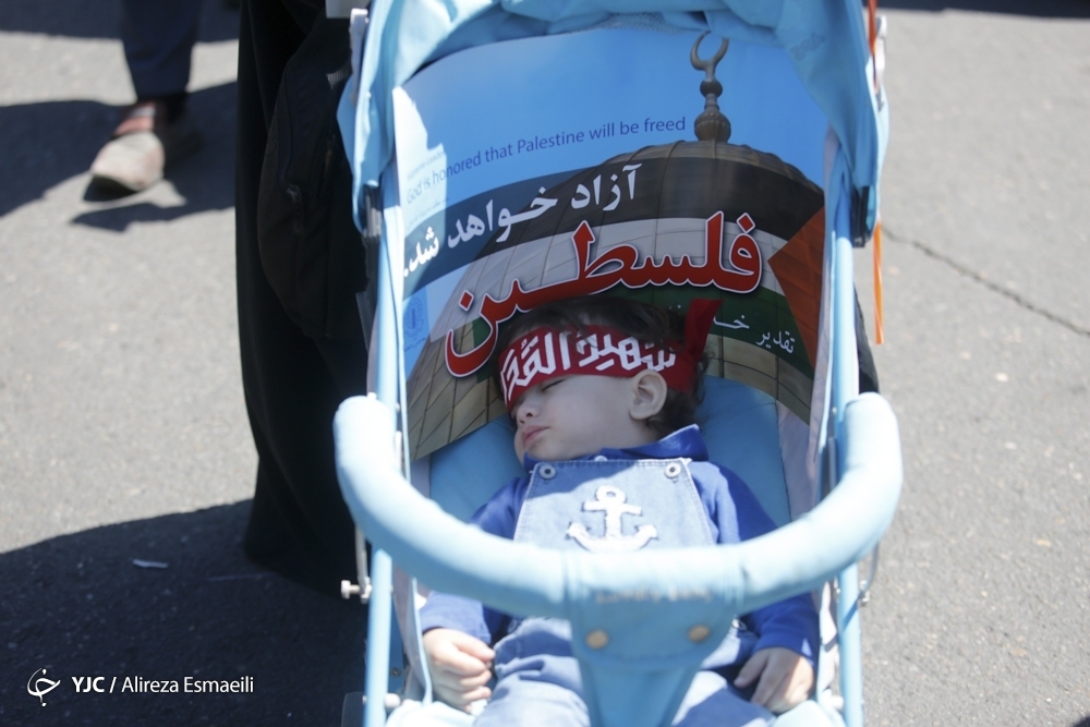 تصاویر: راهپیمایی روز قدس ۱۴۰۲ - تهران