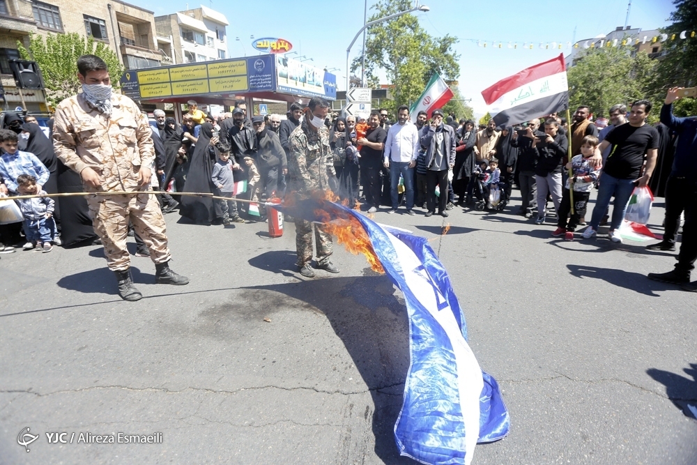 تصاویر: راهپیمایی روز قدس ۱۴۰۲ - تهران