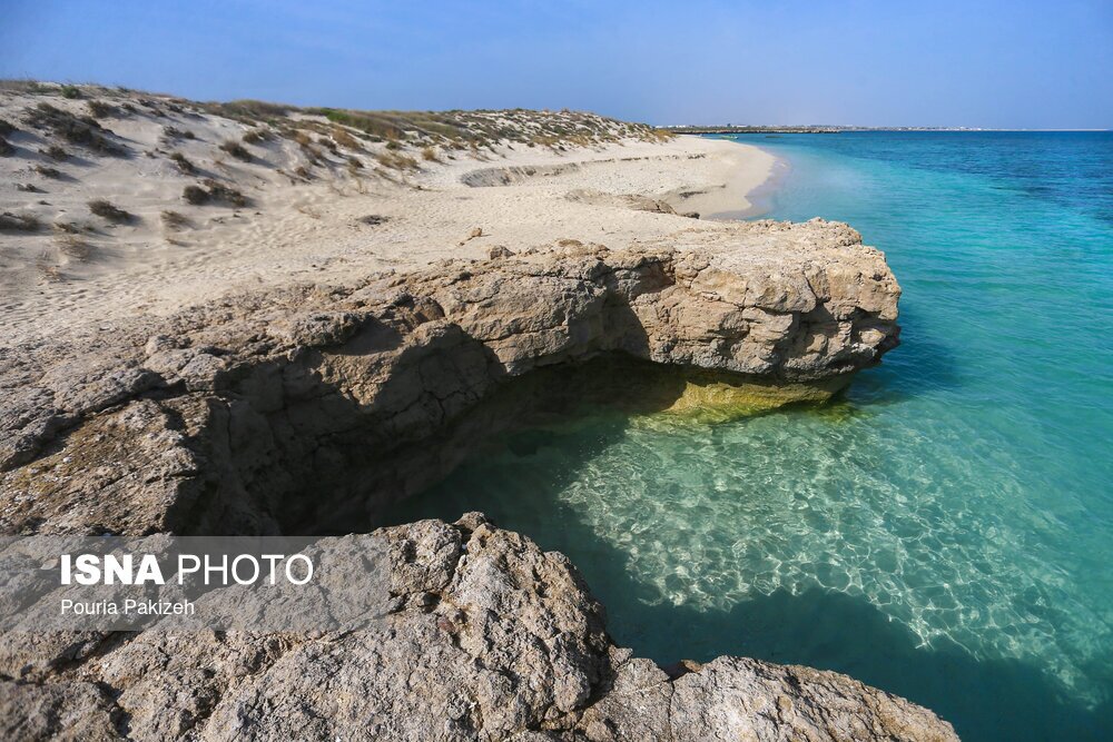 تصاویر: جزیره «مارو» کمتر شناخته‌ شده زیبا در دل خلیج فارس