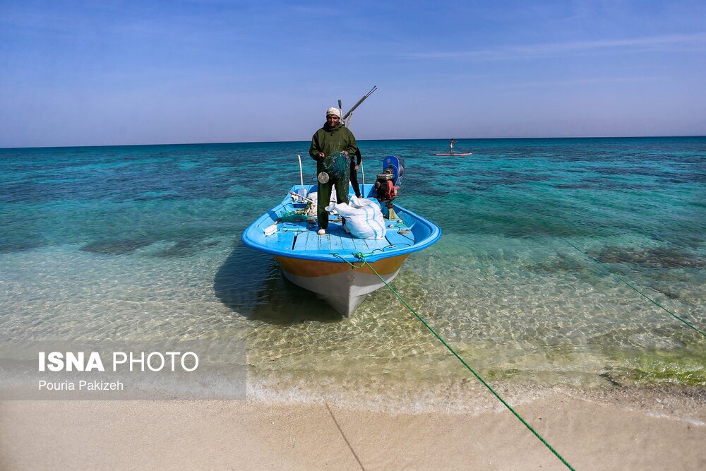 تصاویر: جزیره «مارو» کمتر شناخته‌ شده زیبا در دل خلیج فارس