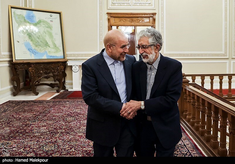 تصاویر: افطاری «قالیباف» با روسای سابق مجلس