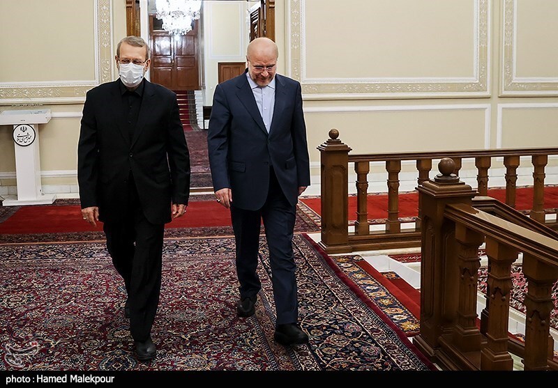 تصاویر: افطاری «قالیباف» با روسای سابق مجلس