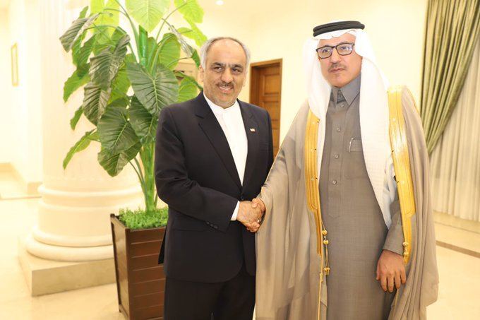 عکس / حضور سفیر عربستان در جشن نوروزی سفارت ایران