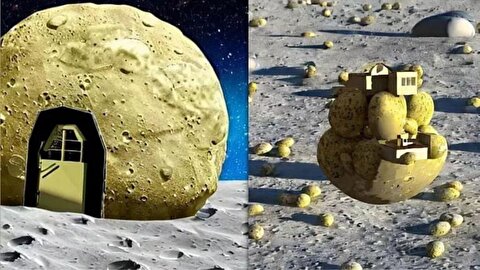 اولین ساکنان ماه و مریخ می‌توانند خانه‌های خود را از «سیب‌زمینی و نمک» بسازند