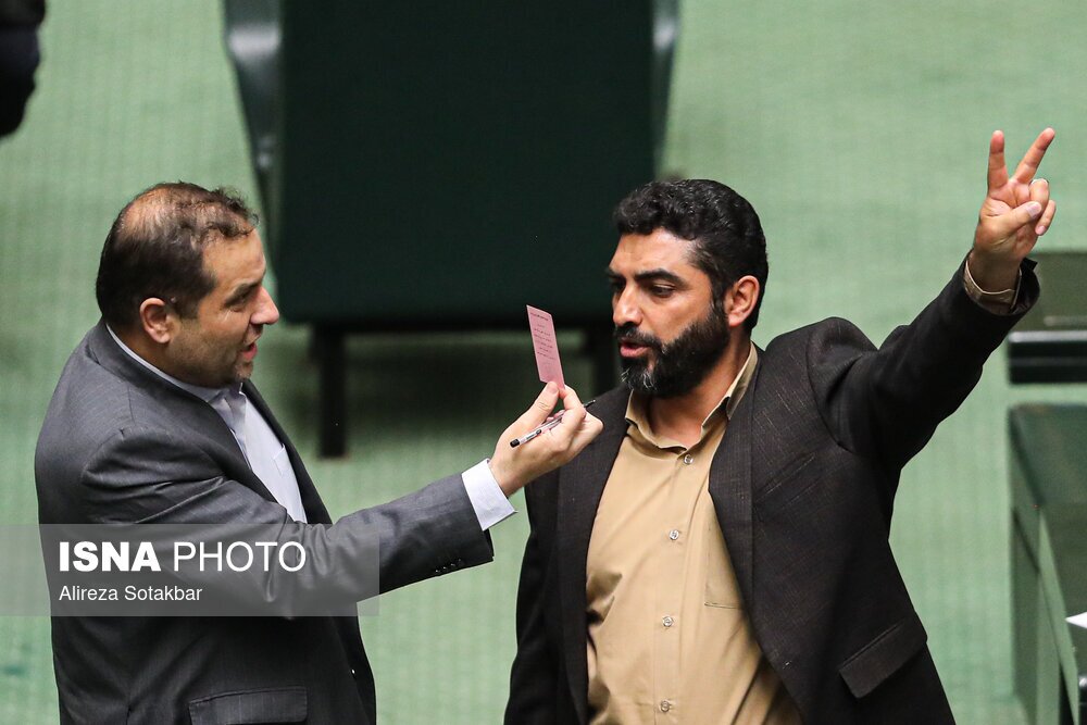 تصاویر: جلسه بررسی استیضاح وزیر صمت