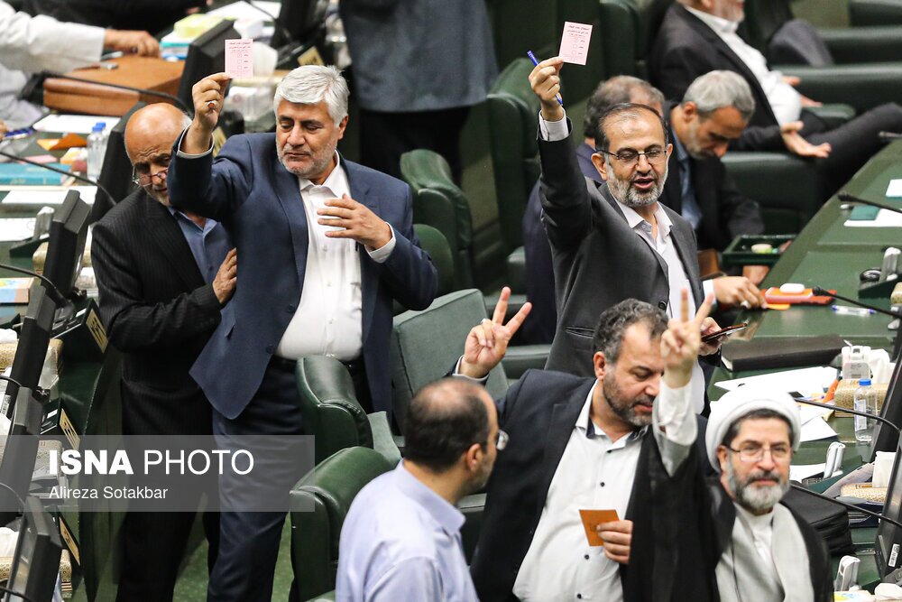 تصاویر: جلسه بررسی استیضاح وزیر صمت