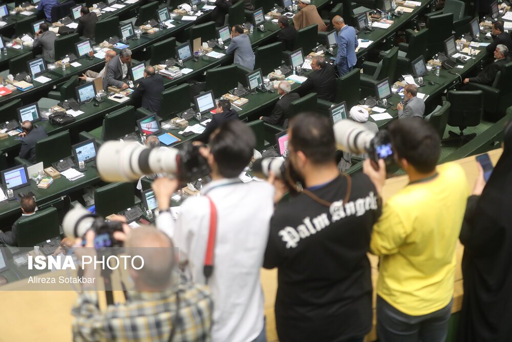 تصاویر: جلسه بررسی استیضاح وزیر صمت