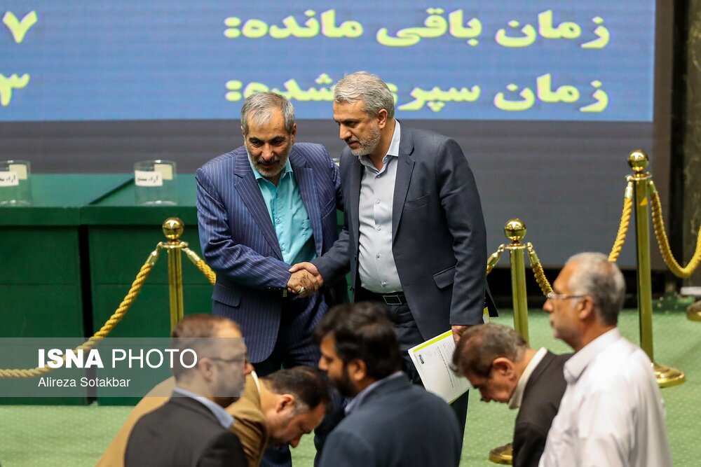 تصاویر: جلسه بررسی استیضاح وزیر صمت