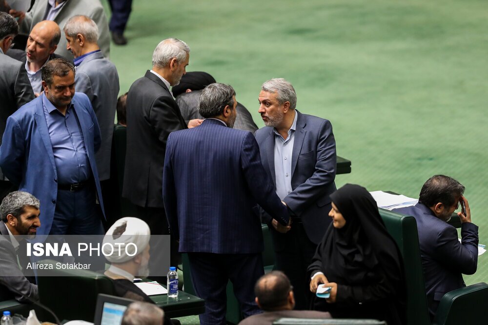 تصاویر: جلسه بررسی استیضاح وزیر صمت