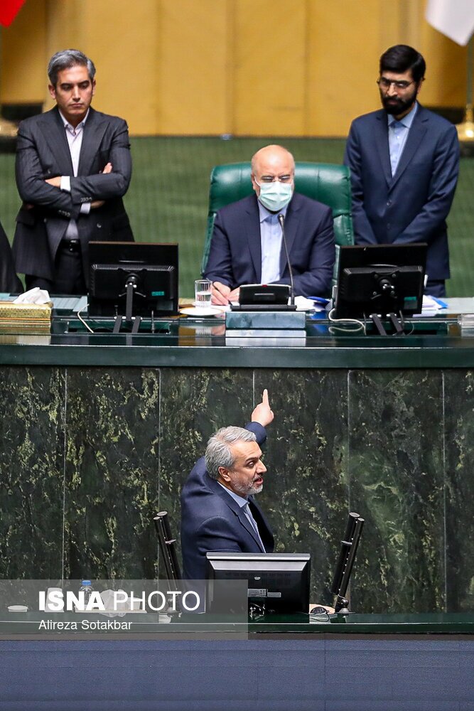 تصاویر: جلسه بررسی استیضاح وزیر صمت