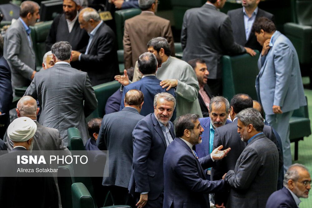تصاویر: جلسه بررسی استیضاح وزیر صمت