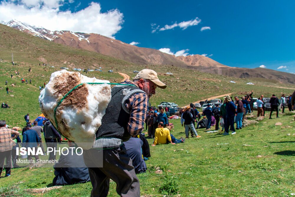 تصاویر: آیین «ورف چال» در روستای «آب اسک» آمل