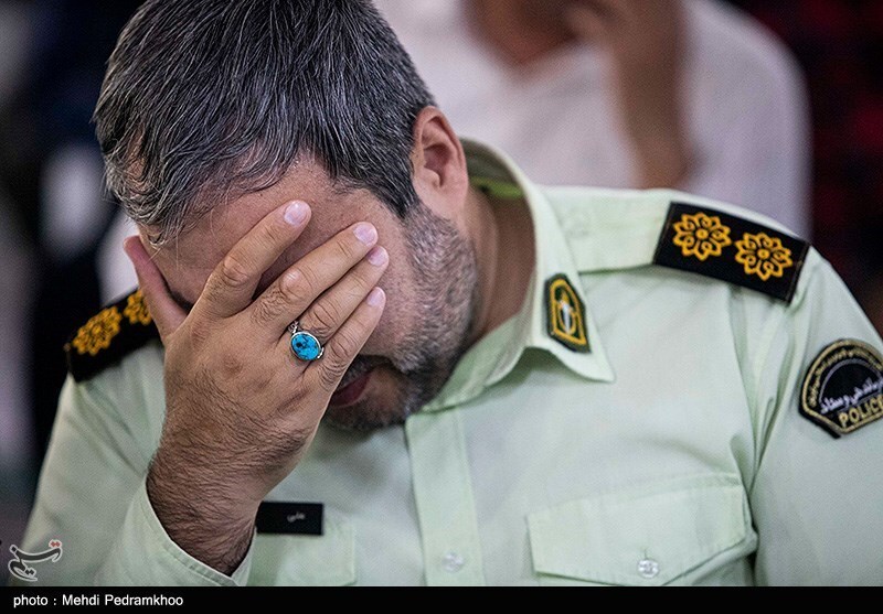 تصاویر: تشییع پیکر شهید سعید ربیعی در اهواز