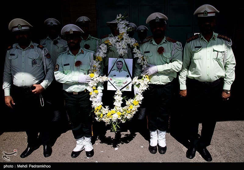 تصاویر: تشییع پیکر شهید سعید ربیعی در اهواز