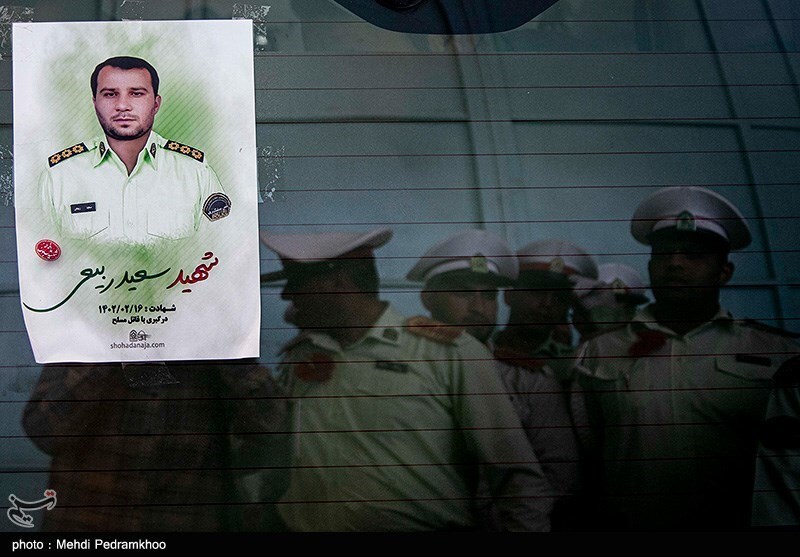 تصاویر: تشییع پیکر شهید سعید ربیعی در اهواز