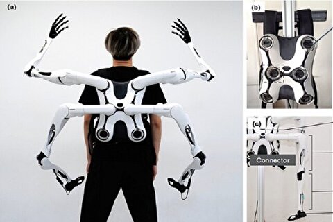 این ربات مبتنی بر هوش مصنوعی انسان‌ها را شبیه به عنکبوت می‌کند