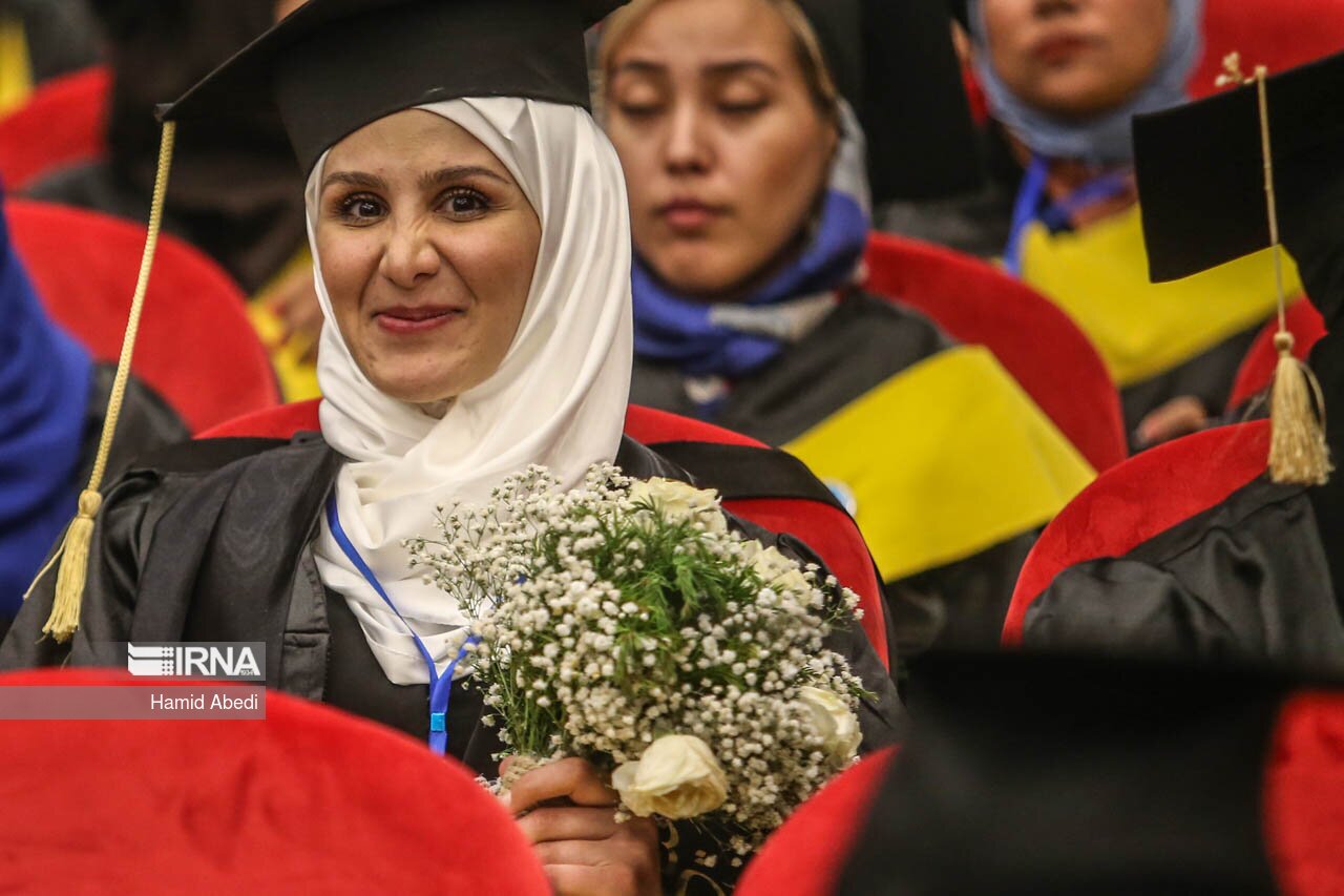 تصاویر: مراسم دانش آموختگی دانشجویان بین المللی