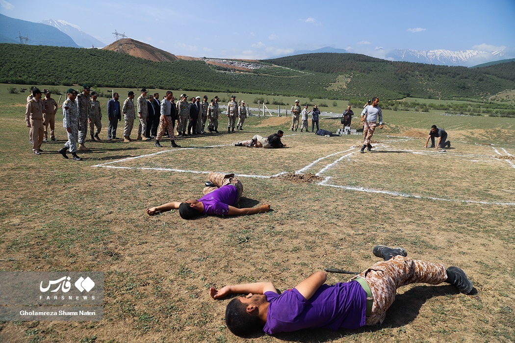 تصاویر: «آموزش صحرایی» دانشجویان دریایی نوشهر