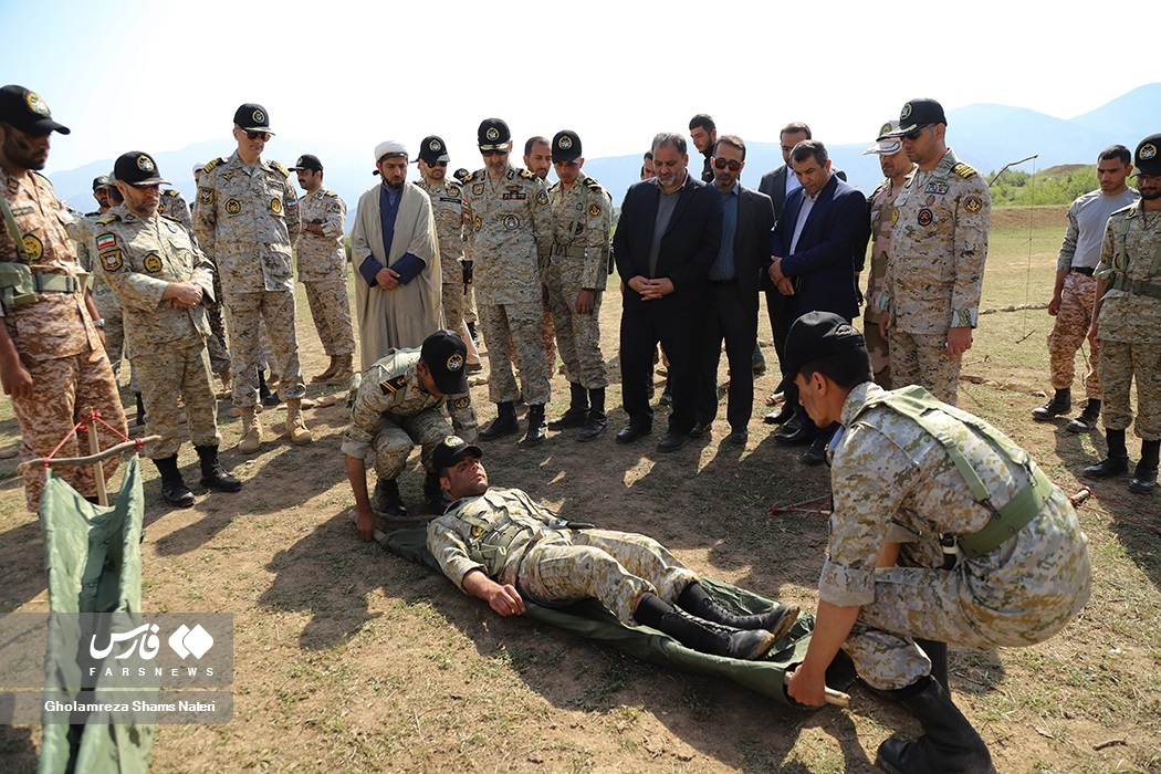 تصاویر: «آموزش صحرایی» دانشجویان دریایی نوشهر