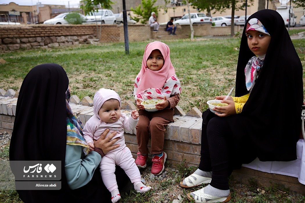 تصاویر: آئین کهن «پنجاه بدر» در قزوین