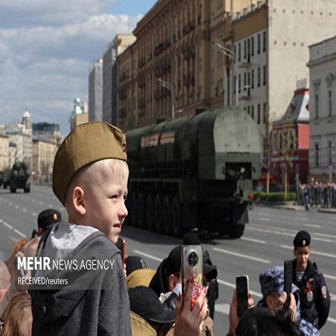 تصاویر: رژه روز پیروزی در روسیه
