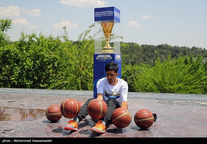 تصاویر: رونمایی از کاپ جام‌جهانی بسکتبال ۲۰۲۳ در تهران