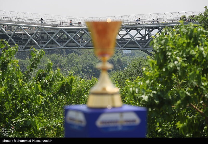تصاویر: رونمایی از کاپ جام‌جهانی بسکتبال ۲۰۲۳ در تهران