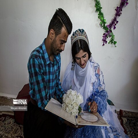 تصاویر: آیین دست بوسون عروسی بختیاری