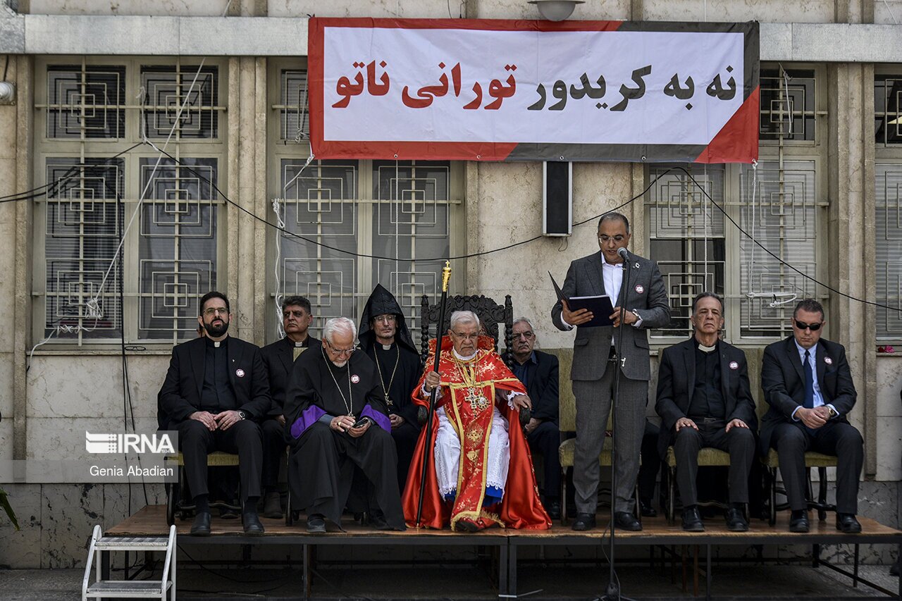 تصاویر: صد و هشتمین سالگرد واقعه نسل‌کشی ارامنه