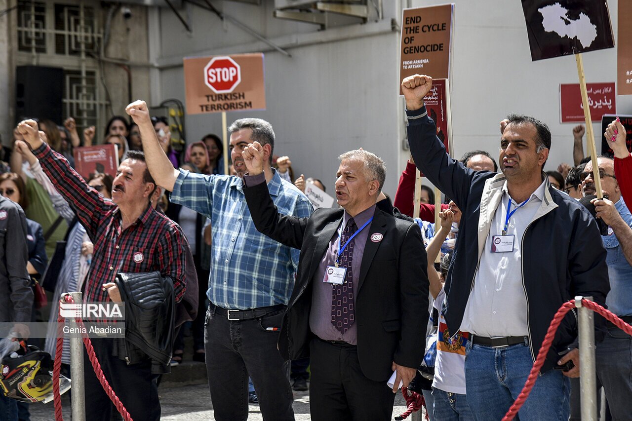 تصاویر: صد و هشتمین سالگرد واقعه نسل‌کشی ارامنه