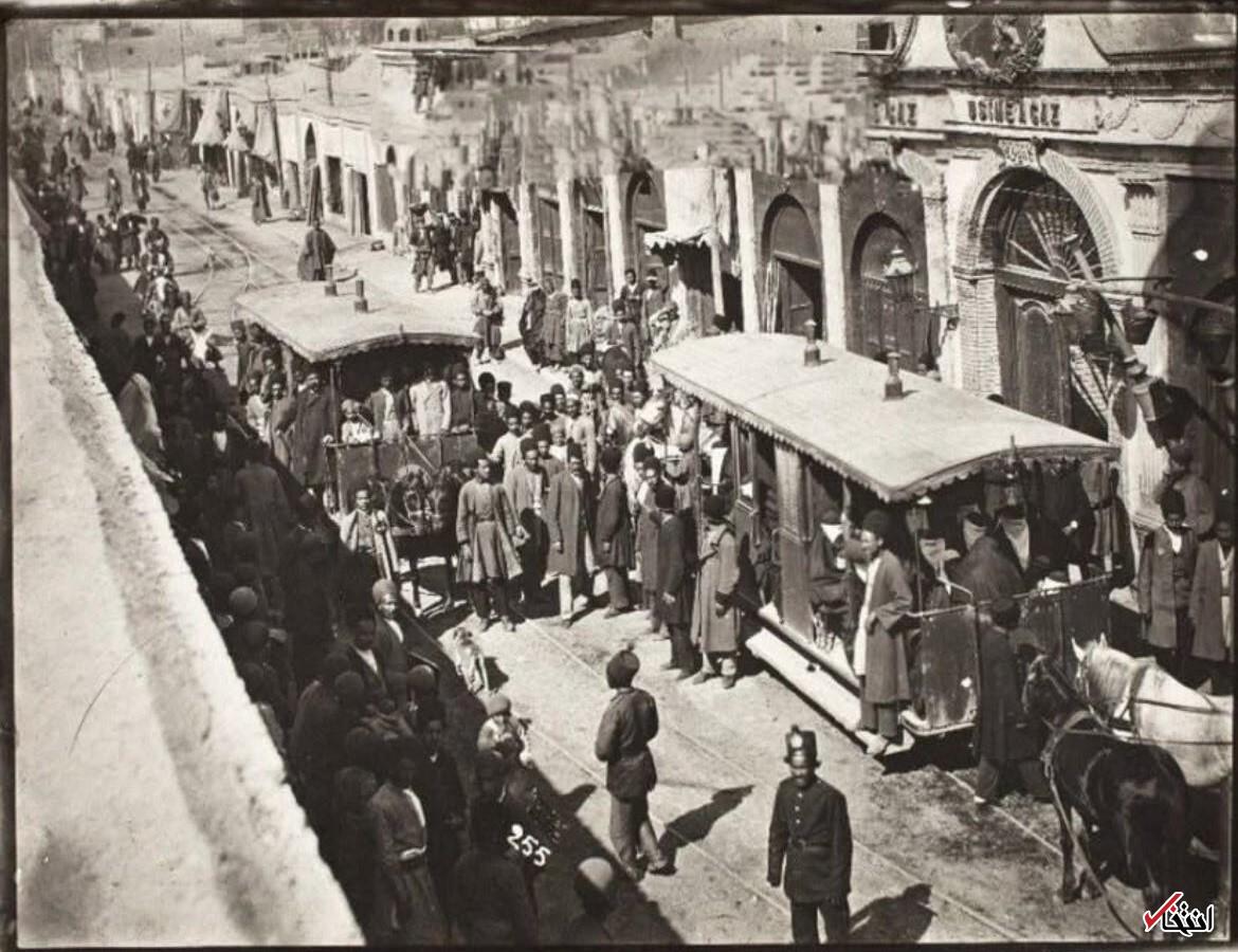 عکس/ نخستین حمل و نقل مدرن ایران