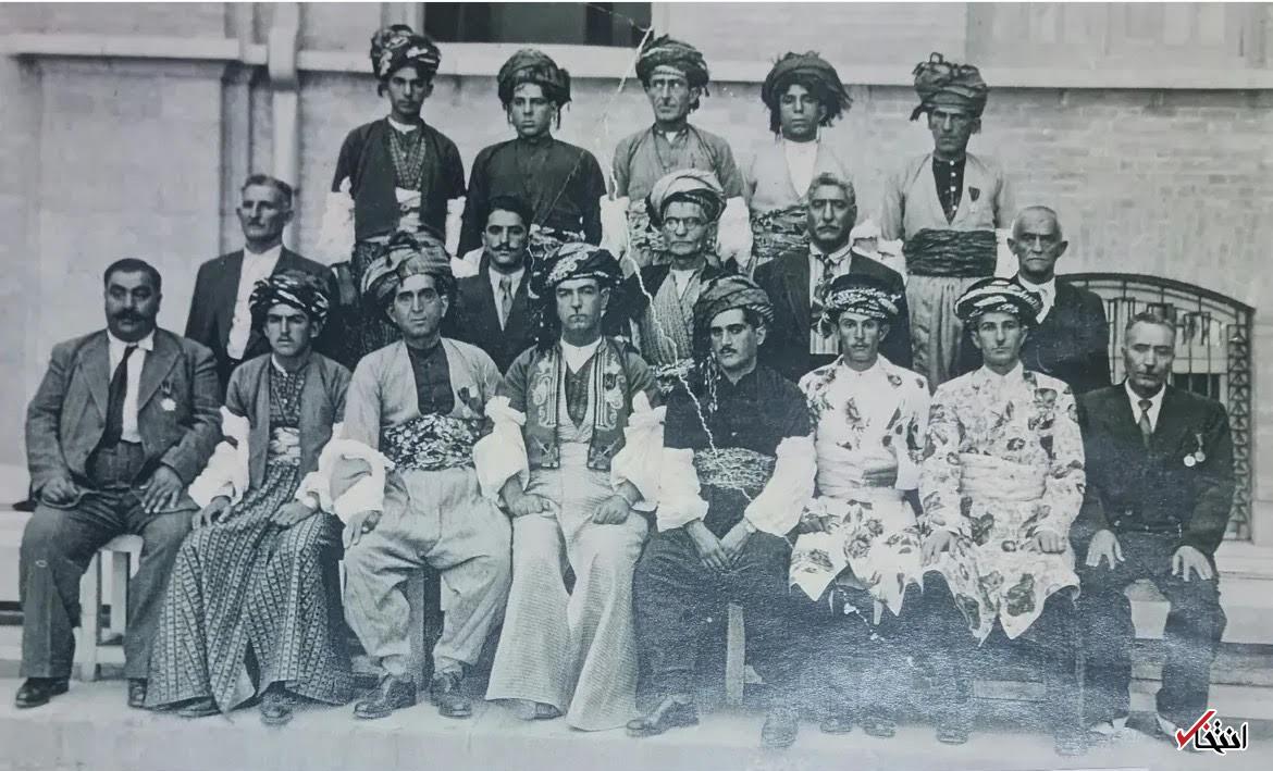 عکس/۱۳۲۰؛ تصویری کمیاب از سران عشایر غرب ایران