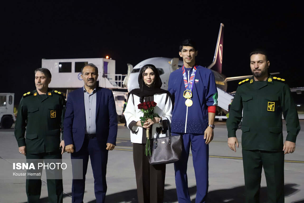 تصاویر: استقبال از آرین سلیمی ، قهرمان مسابقات آسیایی ناگویا و گرندپری پاریس - کرمانشاه