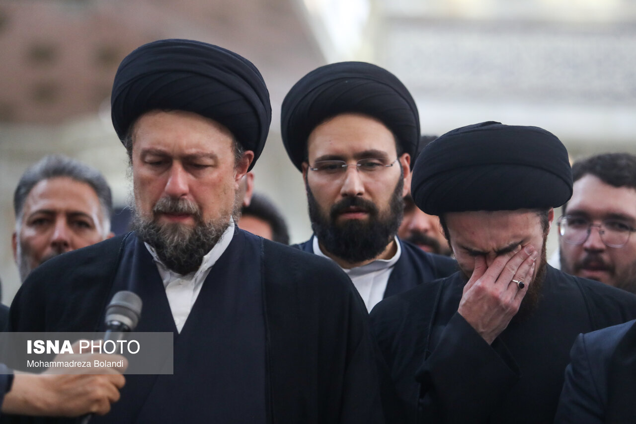 تصاویر: تشییع پیکر مادر همسر سید حسن خمینی