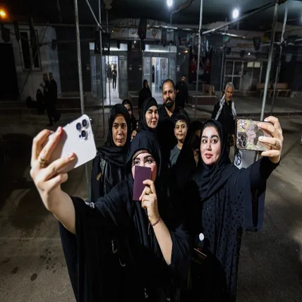 تصاویر: تردد زائران اربعین در پایانه مرزی چذابه