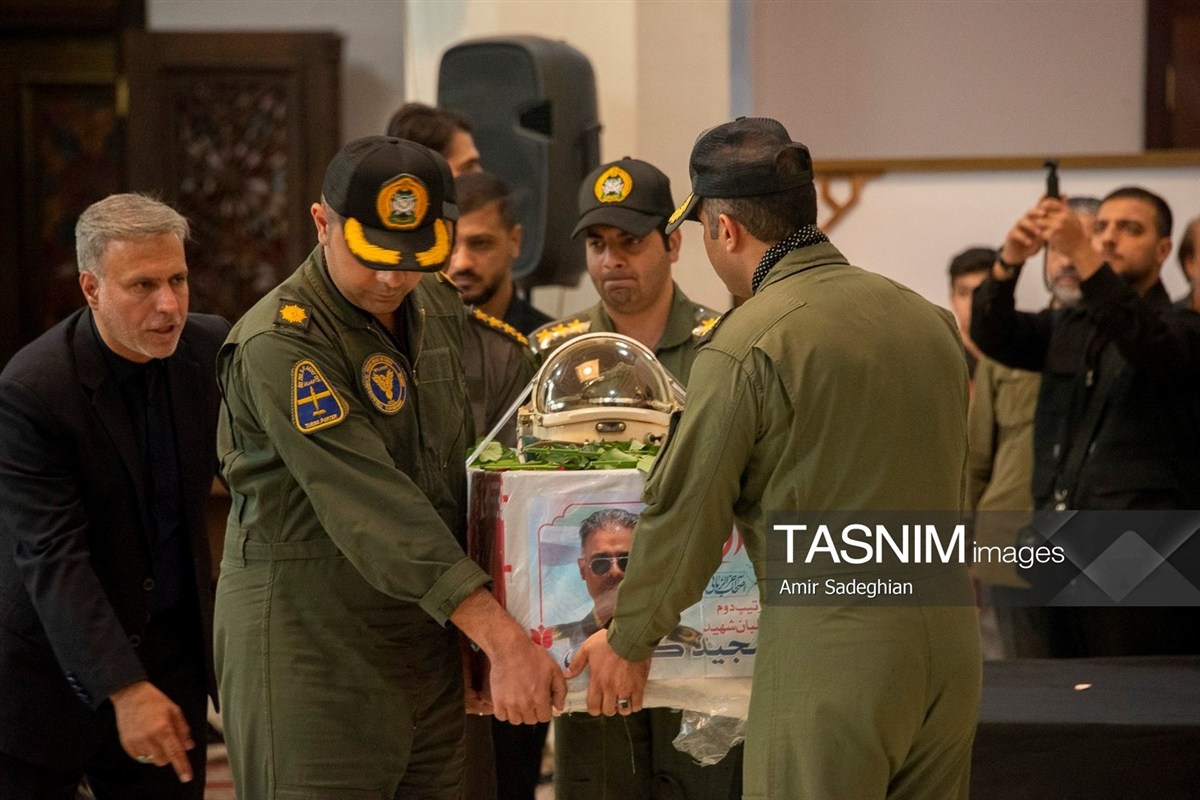 تصاویر: مراسم تشییع پیکر مطهر امیر سرتیپ خلبان مجید کاظمی - شیراز