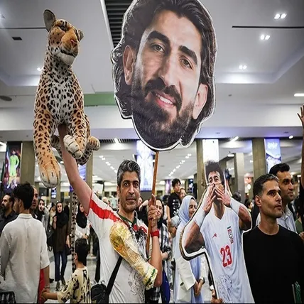 تصاویر: ورود کاروان تیم ملی جمهوری اسلامی ایران به کشور