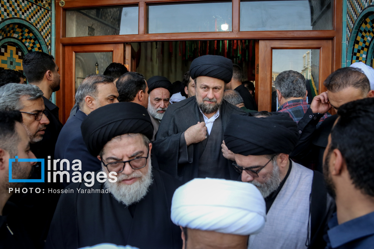 تصاویر: تشییع پیکر آیت الله سید موسی شبیری زنجانی - قم