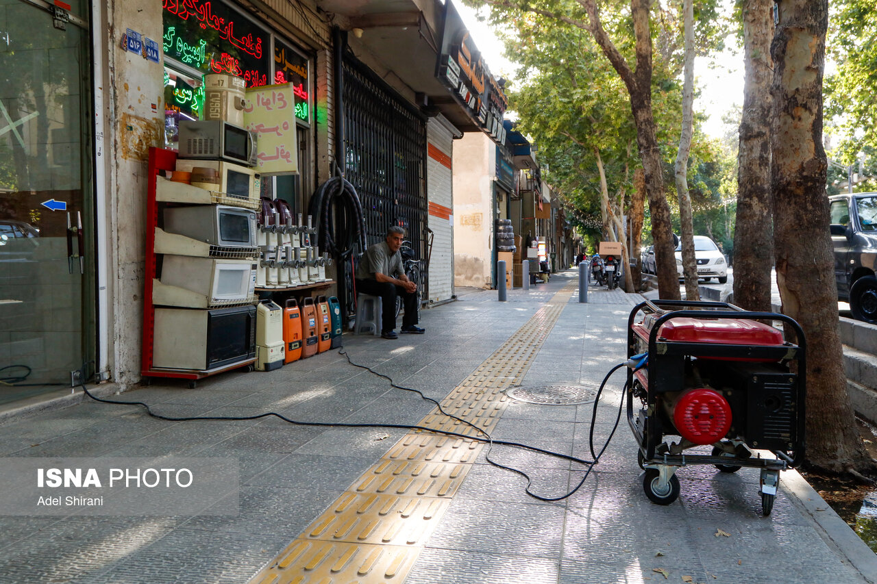 تصاویر: بازار اصفهان همزمان با خاموشی‌های تابستانی
